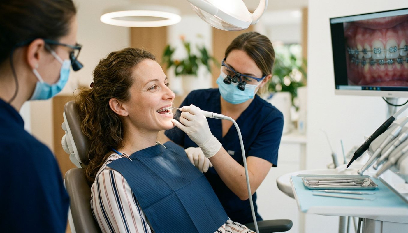 Orthodontie adulte : comment le détartrage optimise les résultats du traitement